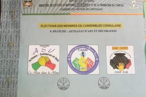 ÉLECTION À LA CHAMBRE DES MÉTIERS DE L&rsquo;ARTISANAT À GLAZOUÉ : La liste Artisans- Solidaires et Unis( ASU ) en tête à Zaffé.