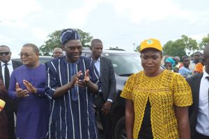 TOURNÉE NATIONALE DU PRESIDIUM UNION PROGRESSISTE LE RENOUVEAU A TANGUIETA : Sandrine Kiando accueille la délégation Djogbenou-Talata à Cotiakou