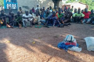 SÉANCE D&rsquo;INFORMATION ET DE SENSIBILISATION À BONTIROU ET SISSIMBOU DE SOUMON GAH : Joël Domagui convainc ses administrés sur l&rsquo;importance de la Leip