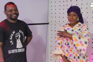VISITE DE ADIZATOU AROUNA DANS LES LOCAUX DE DEEMA TV : Un véritable plaisir pour Gaston Yamaro