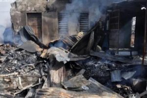 INCENDIE AU MARCHÉ DANTOKPA À COTONOU : D&rsquo;importants dégâts matériels enregistrés