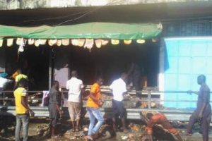 INCENDIE AU GRAND MARCHÉ ARZÈKÈ DE PARAKOU : Des graves dégâts matériels enregistrés