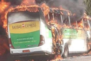 DRAME : 20 morts dans un accident d&rsquo;un bus de la compagnie Baobab Express