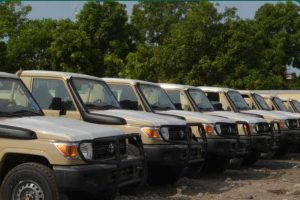 POUR MIEUX RENFORCER LA SÉCURITÉ AU NIVEAU NATIONAL : L&rsquo;armées béninoises dotées de plus de 50 véhicules Pick-up Land Toyota
