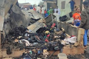 INCENDIE AU MARCHÉ ZONGO DE PARAKOU : D&rsquo;importants dégâts matériels enregistrés