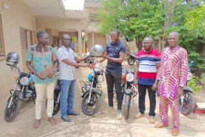 NATITINGOU/ MISE EN ŒUVRE DU PROJET D4C DANS CINQ COMMUNES DU BÉNIN : Dedras Ong dote les points focaux du projet d&rsquo;engins à deux roues