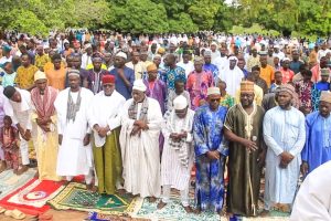 PRIÈRE DE L&rsquo;AÏD EL KEBIR À PARAKOU : El Hadj Fataou Boni Seko invoque la paix sur le Bénin