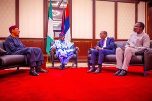 COOPÉRATION SOUS RÉGIONALE : Patrice Talon et ses homologues du Niger et de la Guinée-Bissau au Nigeria chez Tinubu