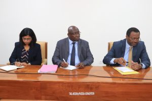 DÉVELOPPEMENT AGRICOLE ET RURAL AU BÉNIN : Donal Brown et Bernard Hien du Fida apprécie la qualité du partenariat Bénin-Fida