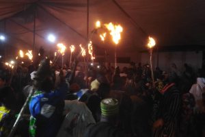 CÉLÉBRATION DE DONKONROU À PARAKOU : Le Président El-Hadj Boni seko en union de prière avec les chasseurs
