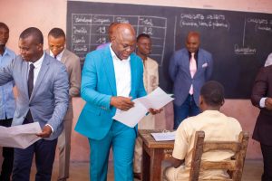 EXAMEN DU DEAT, SESSION D&rsquo;OCTOBRE 2023 : Le Ministre Kouaro Yves Chabi lance les épreuves à Allada