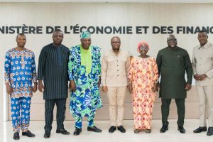 BÉNIN/ AUDIENCE AU CABINET DU MINISTRE D&rsquo;ÉTAT CHARGÉ DE L&rsquo;ÉCONOMIE ET DES FINANCES : L&rsquo;Association Béninoise des Communes Frontalières satisfaite des échanges