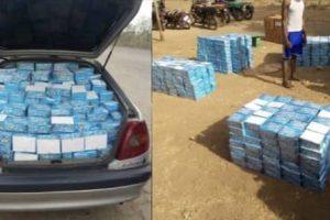 BÉNIN/ COUP DE FILET DE LA POLICE RÉPUBLICAINE : Plus de 300 kilogrammes de faux médicaments interceptés au poste de péage de Sirarou