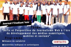 PRESSE UNIVERSITAIRE DE PARAKOU : Le Journal L&rsquo;Étudiant Noir organise sa rentrée journalistique ce samedi 03 février