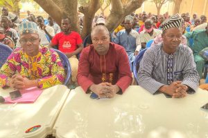 REDDITION DE COMPTES DU PARTI LD DANS LA 7ÈME C.E : L&rsquo;he Moucouré Boko Souley Malam au contact de sa base à Bembéréké