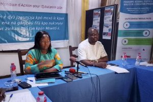 COTONOU/ SEMAINE MONDIALE D&rsquo;ACTION POUR L&rsquo;ÉDUCATION 2024 : Carole Avandé Houndjo de PAMOJA AO était face à la presse hier