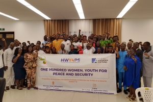 COTONOU/PROGRAMME ONE HUNDRED WOMEN YOUTH FOR PEACE AND SECURITY : Rock Ahoton et le Ramp-bénin lancent la première cohorte de formation des jeunes sur la paix et la sécurité