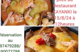 ÉDITION 2024 DE LA FÊTE DE L&rsquo;IGNAME PILÉE À PARAKOU : Une offre exceptionnelle au Restaurant Bar Kayanki