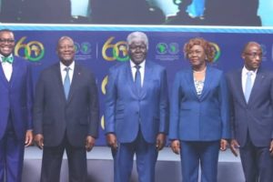CÔTE D&rsquo;IVOIRE / 60È ANNIVERSAIRE DE LA BANQUE AFRICAINE DE DÉVELOPPEMENT : Alassane Ouattara célèbre avec faste le jubilé de diamant