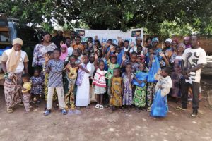 TOUCOUNTOUNA / RENTRÉE SCOLAIRE 2024-2025 : L&rsquo;Ong Beni Bénin à la rescousse d&rsquo;une trentaine de famille avec kits scolaires et petits déjeuners