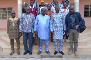 AUDIENCE À LA MAIRIE DE NATITINGOU : Le maire Ouindeyama échange avec une équipe du camp citoyen de l’Université de Parakou