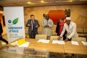 SOUS L&rsquo;IMPULSION DU MAIRE ZAKARI BOUKARY : Villeneuve d&rsquo;Ascq et Tanguiéta scellent un partenariat