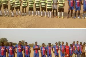 FINALE DU MINI-TOURNOI DE FOOTBALL DU NOUVEL AN À GORO : Idrissou Chabi Gani célèbre la nouvelle année avec le sport favori des jeunes.