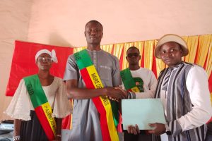 PÈRÈRÈ/ NOUVELLE MANDATURE DU GOUVERNEMENT DES JEUNES DU BÉNIN : Wahabou Sidi Moussa investi maire des jeunes