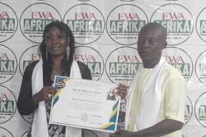 GALA DE DISTINCTION POUR LE PRIX MEILLEUR CITOYEN BÉNIN 2025 PAR EWA AFRIKA : Hounhakou Patricia, maire des jeunes de Natitingou honorée