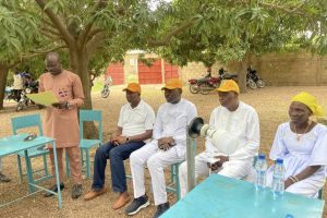 BOUKOMBÉ/SÉANCE DE TRAVAIL AVEC LA HAUTE DIRECTION : Le Président de la Section Communale de l&rsquo;UP-R, N’touame expose les attentes des militants