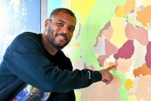 SPORTS : Steve Mounié ambassadeur des droits de l&rsquo;enfant à l&rsquo;UNICEF
