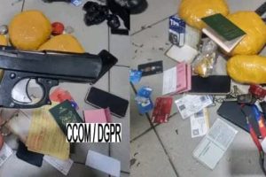 ‎TRAFIC DE STUPÉFIANTS TRANSNATIONALE DÉJOUÉ À COTONOU‎ : ‎Un pistolet automatique et du chanvre indien saisis dans les bagages de voyageurs‎