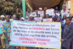 SUITE À LA TENTATIVE DE COUP D’ÉTAT DÉJOUÉE AU BÉNIN : Les femmes UP-R de Péhunco expriment leur solidarité aux Forces armées béninoises