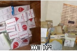 LUTTE CONTRE LA TOXICOMANIE : La police saisit 426 kg de produits pharmaceutiques contrefaits à Ouassa-Péhunco