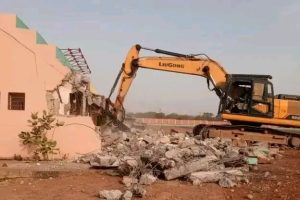 RÉHABILITATION COMPLÈTE DU STADE OMNISPORTS DE PARAKOU : Plus de cinq mois après, le chantier toujours au point mort
