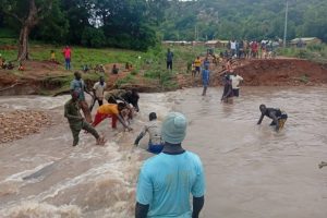 INONDATIONS ET DÉGÂTS D&rsquo;INFRASTRUCTURES À TANGUIÉTA : Le Maire Aboubacar Noma Amadou déclenche les premières mesures d’urgence